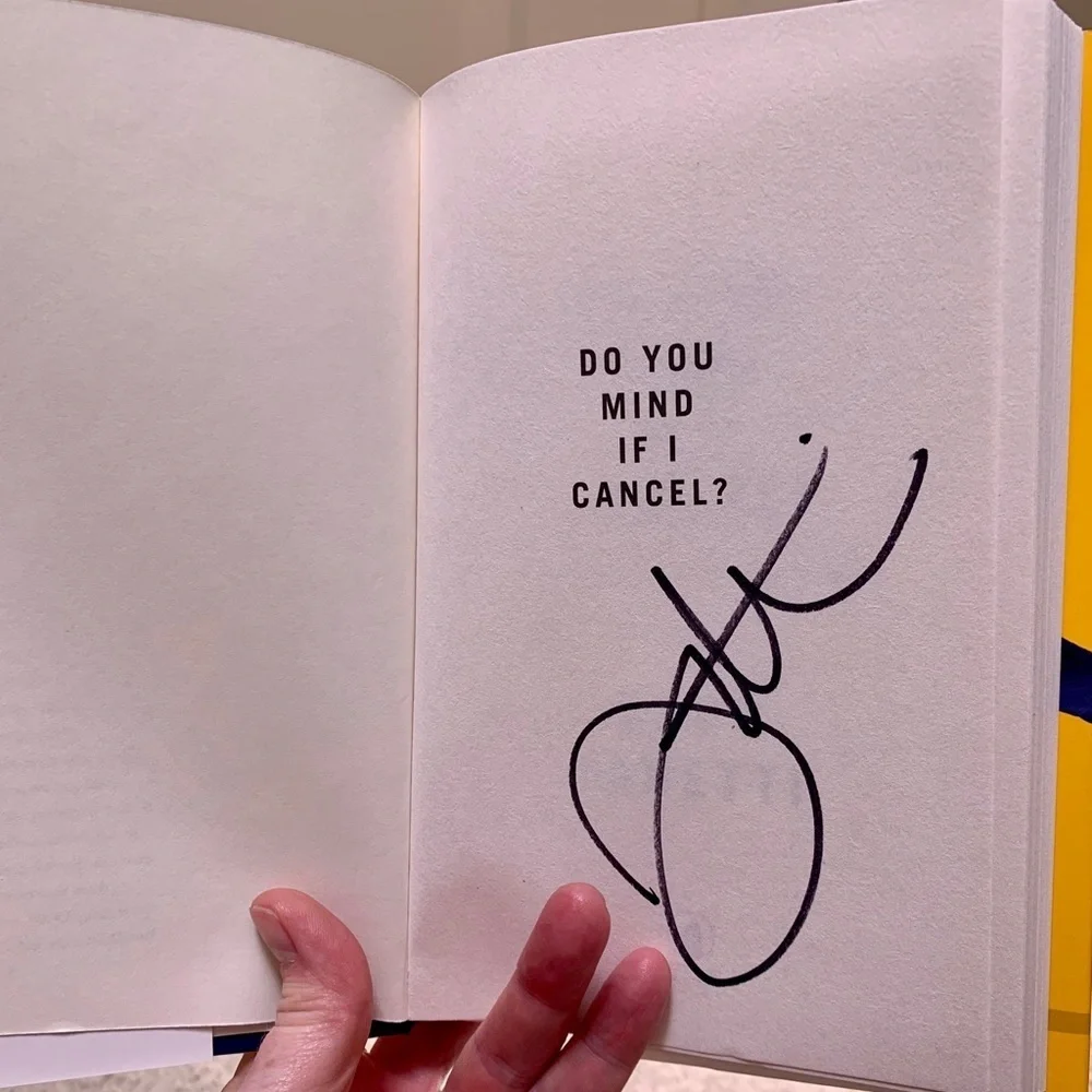 HP🎉GARY JANETTI Signed Hardcover Book “Do You Mind If I Cancel” Memoir